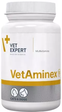 Комплекс вітамінів і мінералів VetExpert VetAminex 60 капсул (5902768346695)