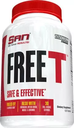 Тестостероновий бустер SAN Nutrition Free-T 120 таблеток (672898461463)