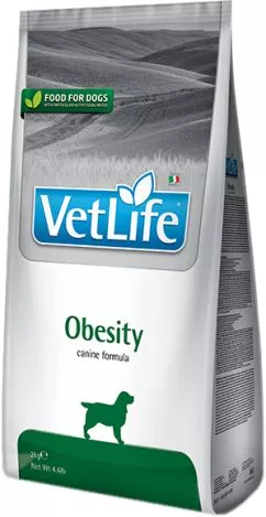 Сухой лечебный корм Farmina Vet Life Obesity 2 кг (8010276025258)