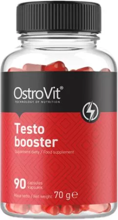Бустер тестостерона OstroVit Testo Booster 90 капсул (5903246223255)