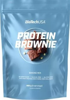 Протеїновий брауні Biotech Protein Brownie Vegan 600 г (5999076244959)
