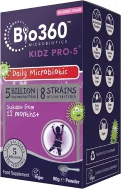 Микробиотики для детей Natures Aid Kidz Pro-5 90 г ND141300