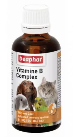Вітамінний комплекс Beaphar Vitamine B Complex 50 мл (8711231125234)