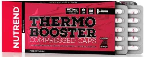 Стимулятор тестостерона Nutrend Thermobooster Compressed Caps 60 капсул (8594073178992) - фото №2