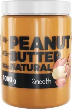 Арахисовая паста Peanut Butter Smooth 1000 г (5903111089856)