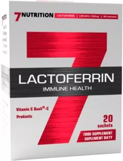 Пребиотик с витамином С 7Nutrition Lactoferrin 90% 100 мг 20 саше (5901597314844)