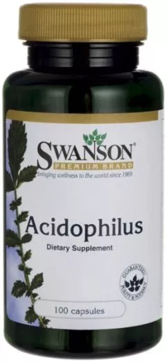 Натуральний пробіотик Swanson Acidophilus 100 капсул (87614012827)