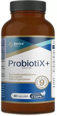 Харчова добавка Xenico Pharma Probiotic+ 60 капсул (5905279876958)