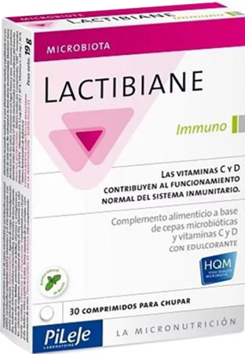 Диетическая добавка PiLeJe Лактибиан Иммуно пробиотик 30 таблеток для рассасывания (3701145600182) - фото №2