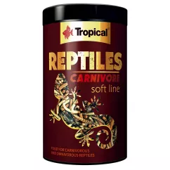 Багатокомпонентний корм для м'ясоїдних рептилій Tropical «Reptiles Carnivore» 1 л (11626)