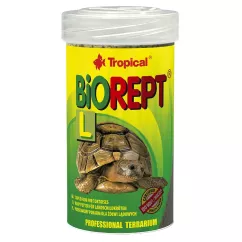 Сухий корм для сухопутних черепах Tropical в паличках «Biorept L» 100 мл (11353)