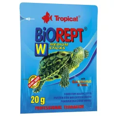 Сухий корм для водоплавних черепах Tropical в паличках «Biorept W» 20 г (11341)