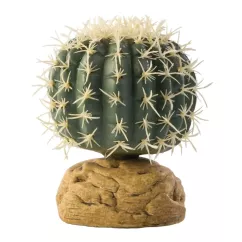 Декорация для террариума Exo Terra растение на подставке Barrel Cactus S (PT2980)