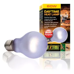 Лампа накаливания с неодимовой колбой Exo Terra «Daytime Heat Lamp» имитирующая дневной свет 60 W, E27 (для обогрева) (PT2110)