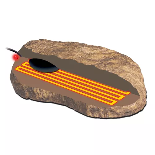 Обігрівач Exo Terra «Heat Wave Rock» Гарячий камінь 15 W, 31 x 18 см (PT2004_ord) - фото №2