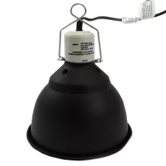 Плафон для лампи Exo Terra «Light Dome» з алюмінієвим рефлектором E27, d=18 см (PT2057)