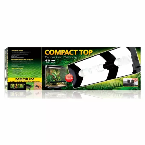 Светильник для террариума Exo Terra Compact Top E27, 60 x 9 x 20 см (PT2227) - фото №2