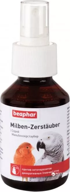 Beaphar Milben-Zerstauber спрей від бліх для птахів 100 мл