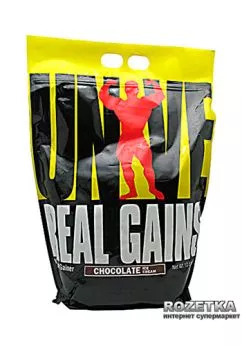 Гейнер Universal Nutrition Real Gains 4.8 кг Chocolate Ice Cream (039442012616)