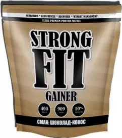 Гейнер Strong FIT Gainer-10 0.909 кг Шоколад Кокос (4820113923029)