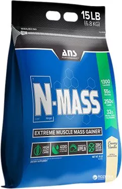 Гейнер ANS Performance N-MASS US Сливочная ваниль 6.8 кг (483283)