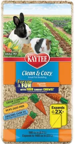 Наполнитель Kaytee Clean&Cozy Vegetable Garden  1.44 кг (8,2 л) (071859000497)