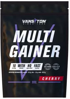 Гейнер Vansiton Multigainer 900 г Cherry (4820106591112)