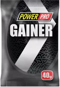 Гейнер Power Pro Gainer з високим вмістом Вміст елементів=протеїну 40 г Бразильський горіх (4820214003316)