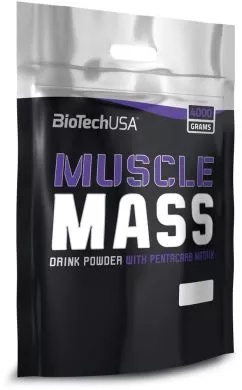 Гейнер Biotech Muscle Mass 4 кг Ваніль (5999076237906)