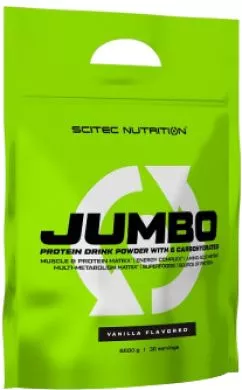 Гейнер Scitec Nutrition Jumbo 6600 г Шоколад (5999100024762)