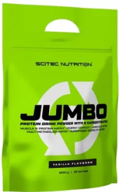 Гейнер Scitec Nutrition Jumbo 6600 г Ваніль (5999100024755)