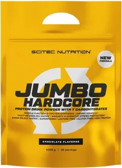 Гейнер Scitec Nutrition Jumbo Hardcore 5355 г Банановый йогурт (5999100026452)