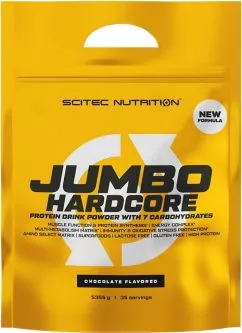 Гейнер Scitec Nutrition Jumbo Hardcore 5355 г Шоколад (5999100026469)