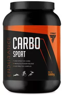 Углеводно-минеральная добавка Trec Nutrition Carbo Sport 1000 г Банка Лимон (5902114040277)