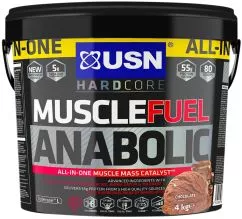 Гейнер USN Muscle Fuel Anabolic 4000 г Шоколад (6009544953494)