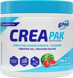 Диетическая добавка 6PAK Nutrition CREA PAK 330 г Арбуз-яблоко (5902811804660)