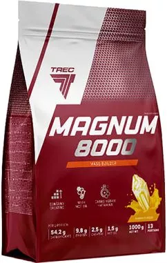 Гейнер Trec Nutrition Magnum 8000 1000 г Шоколад (5901828344251)