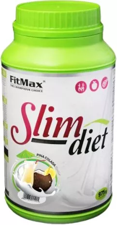 Гейнер Fitmax Slim Diet 975 г Jar Пина Колада (5902385241021)