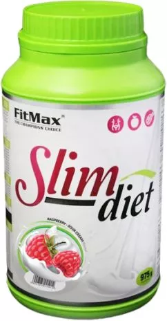 Гейнер Fitmax Slim Diet 975 г Jar Малина-крем (5902385241014)