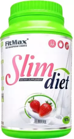 Гейнер Fitmax Slim Diet 975 г Jar Клубника (5902385241106)