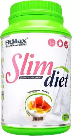 Гейнер Fitmax Slim Diet 975 г Jar Кавун-Манго (5902385241144)