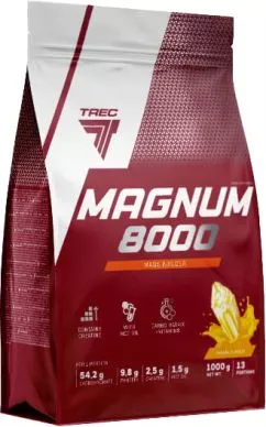Гейнер Trec Nutrition Magnum 8000 1000 г Карамель-Ваниль (5901828344268)