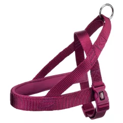 Trixie Premium Шлейка для собак норвежская нейлоновая S-M 30-50 см/25 мм розовая (205120)