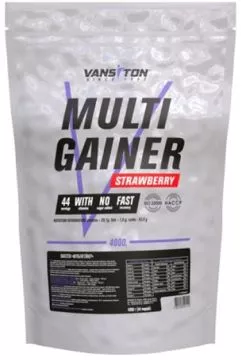 Гейнер Vansiton Multigainer 4 кг Strawberry (4820106591129)