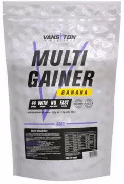 Гейнер Vansiton MULTIGAINER 4 кг Banana (4820106591082)