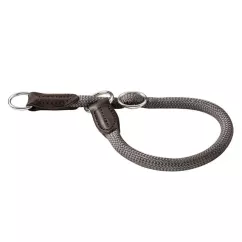 Ошейник-удавка Hunter нейлоновая «Freestyle» 55 см/10 мм (серый) (HUN46524)