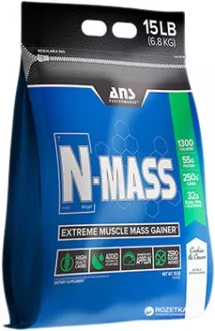 Гейнер ANS Performance N-MASS US Печенье и крем 6.8 кг (483284)