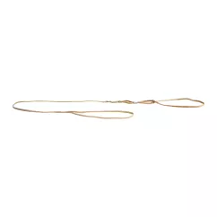 Ринговка Collar нейлоновая «DOGextreme» 1,30 м/5 мм (бежевая) (С432314)