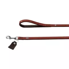 Поводок кожаный Hunter Cody 110 см/15 мм (коричневый) (HUN65244)