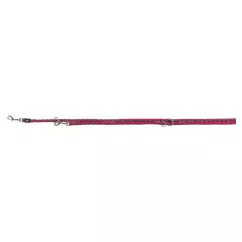 Trixie Cavo Поводок-перестежка для собак нейлоновый S-M 2 м/12 мм розовый (143511)